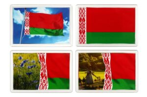 Сувенирный магнит флаг Рб
