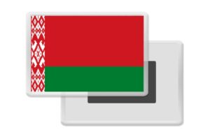 Магнит сувенирный флаг Беларуси