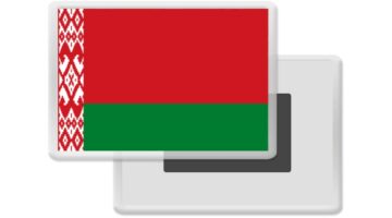 Магнит флаг Республики Беларусь